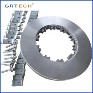 DAF Pem Hauv Ntej Disk Brake Rotors Hloov 1812563
